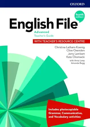 Buy English File 4E Advanced Teacher'S Book & TRC (English, Paperback) Online at Best Price - GlowMirror