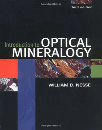 Buy Introduction to Optical Mineralogy (English, Hardcover, William D. Nesse) Online at Best Price - GlowMirror