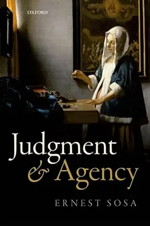 Buy Judgment and Agency (English, Paperback, Ernest Sosa) Online at Best Price - GlowMirror