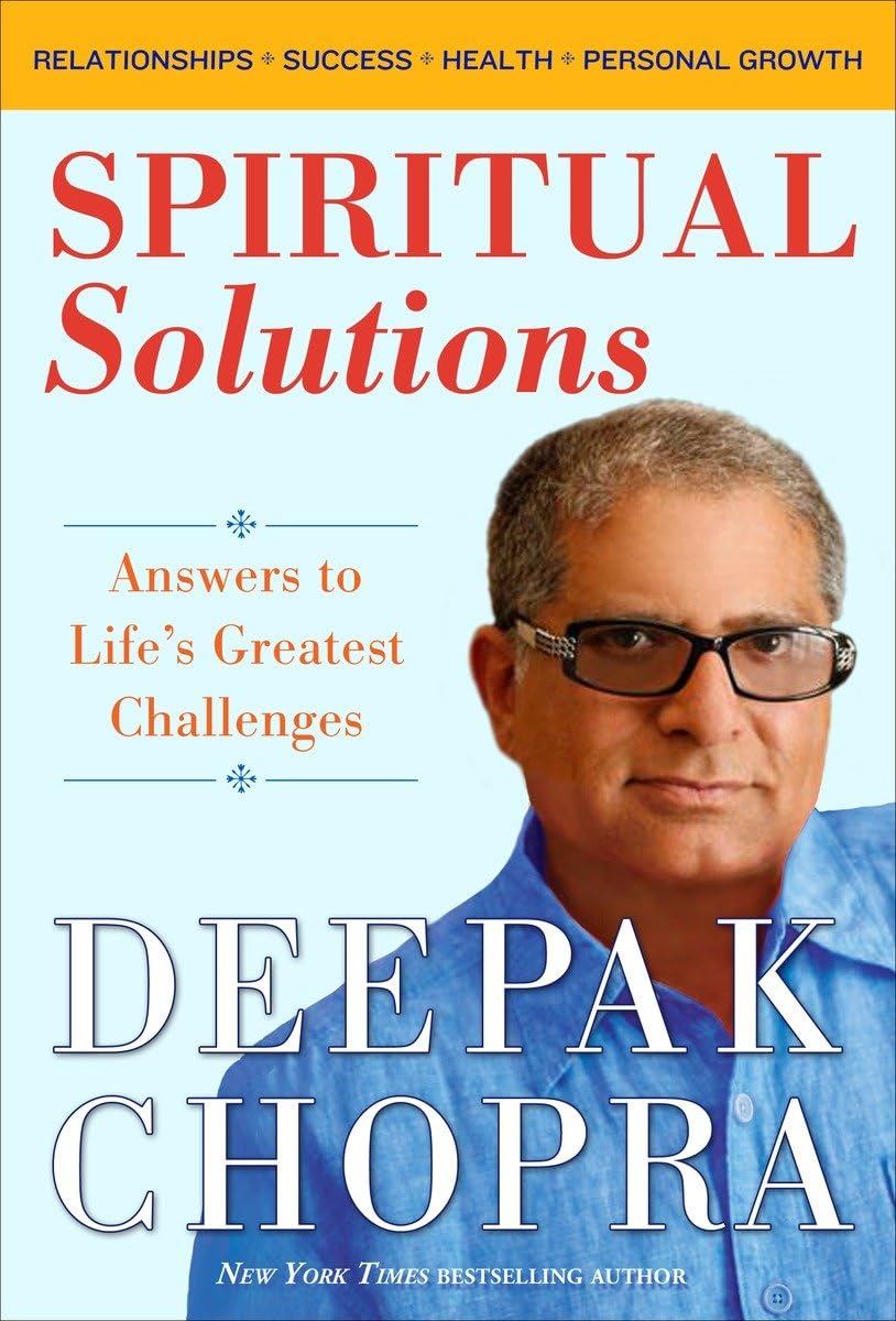 Buy Spiritual Solutions: Answers to Life's Greatest Challenges (English, Audiobook, Deepak Chopra) Online at Best Price - GlowMirror