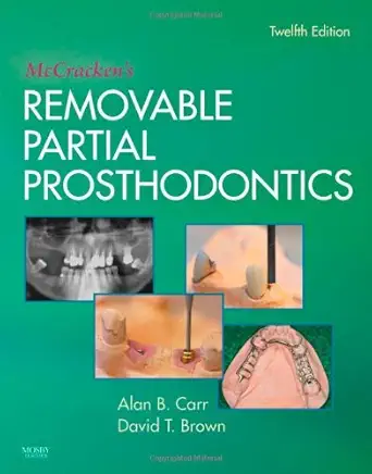 Buy McCracken's Removable Partial Prosthodontics (English, Hardcover, Alan B. Carr, David T. Brown) Online at Best Price - GlowMirror