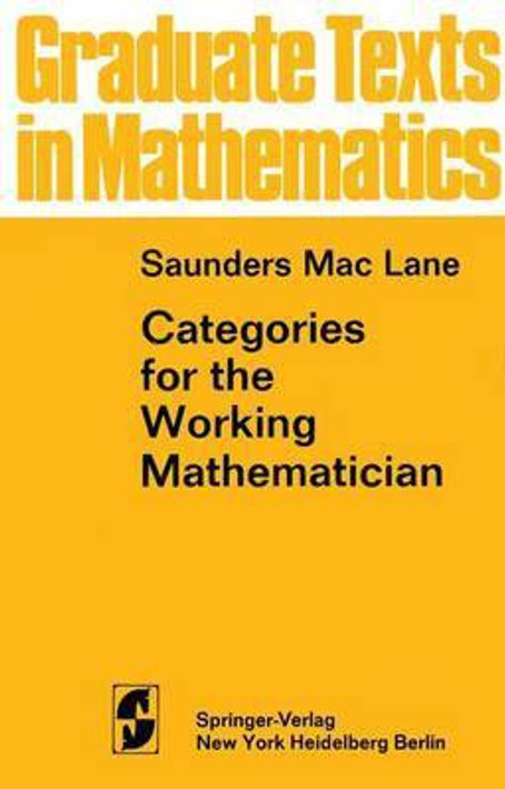 Buy Categories for the Working Mathematician (English, Paperback) Online at Best Price - GlowMirror