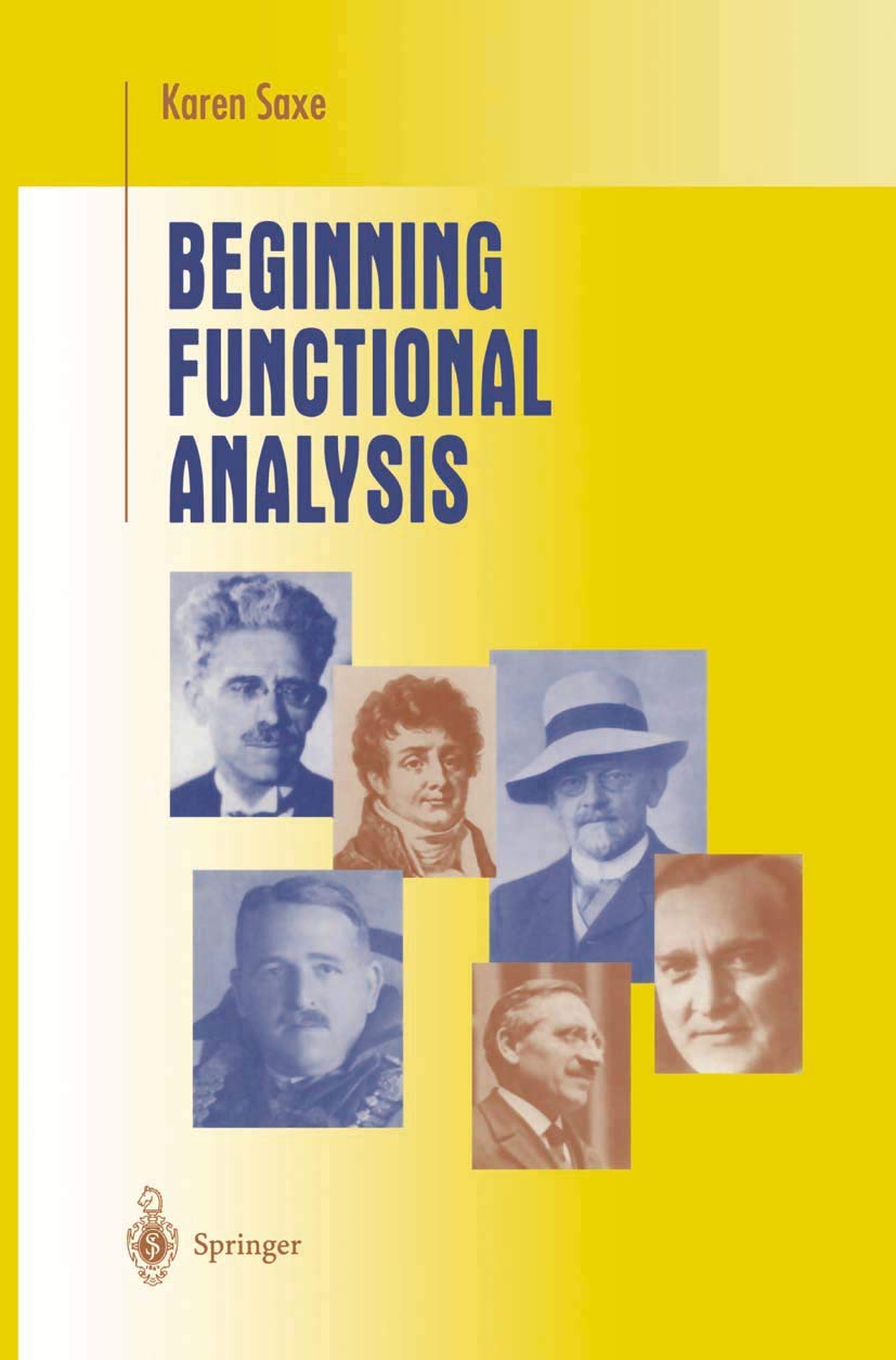 Buy Beginning Functional Analysis (English, Hardcover, Karen Saxe) Online at Best Price - GlowMirror