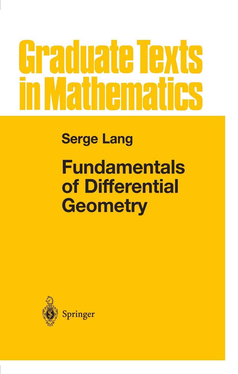 Buy Fundamentals OF Differential Geometry (HB 1999): 191 (Graduate Texts in Mathematics) (English, Hardcover, Lang S) Online at Best Price - GlowMirror