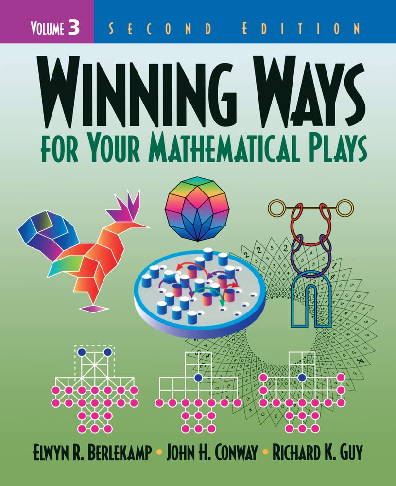 Buy Winning Ways for Your Mathematical Plays, Volume 3 (English, Hardcover) Online at Best Price - GlowMirror