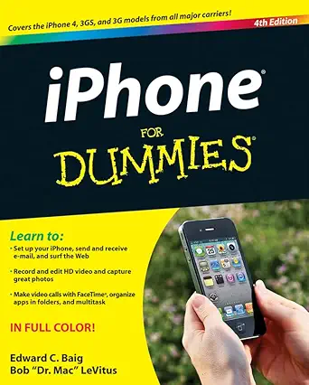 Buy iPhone for Dummies (English, Paperback, Edward C. Baig, Bob Levitus) Online at Best Price - GlowMirror