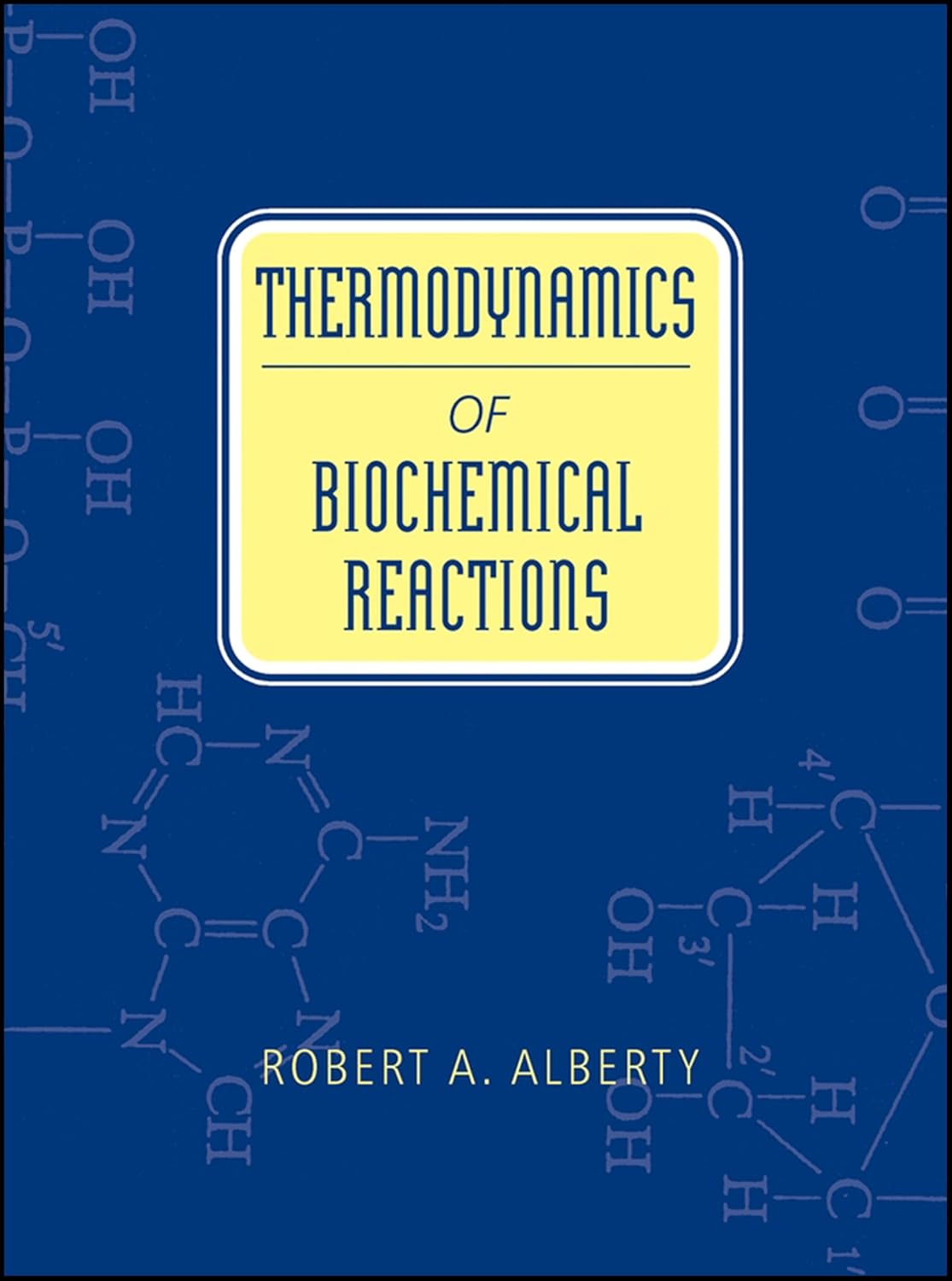 Buy Thermodynamics of Biochemical Reactions (English, Hardcover, Robert A. Alberty) Online at Best Price - GlowMirror