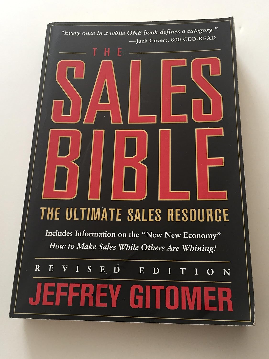 Buy The Sales Bible: The Ultimate Sales Resource (English, Paperback, Jeffrey Gitomer) Online at Best Price - GlowMirror