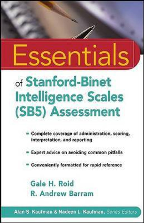 Buy Essentials of Stanford-Binet Intelligence Scales (SB5) Assessment (English, Paperback) Online at Best Price - GlowMirror