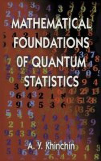 Buy Mathematical Foundations of Quantum Statistics (English, Paperback) Online at Best Price - GlowMirror