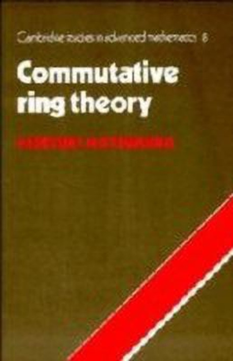 Buy Commutative Ring Theory (English, Paperback) Online at Best Price - GlowMirror