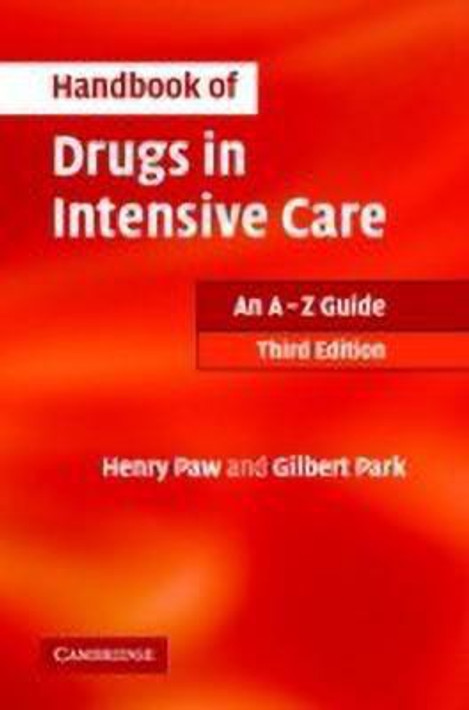 Buy Handbook of Drugs in Intensive Care (English, Paperback) Online at Best Price - GlowMirror
