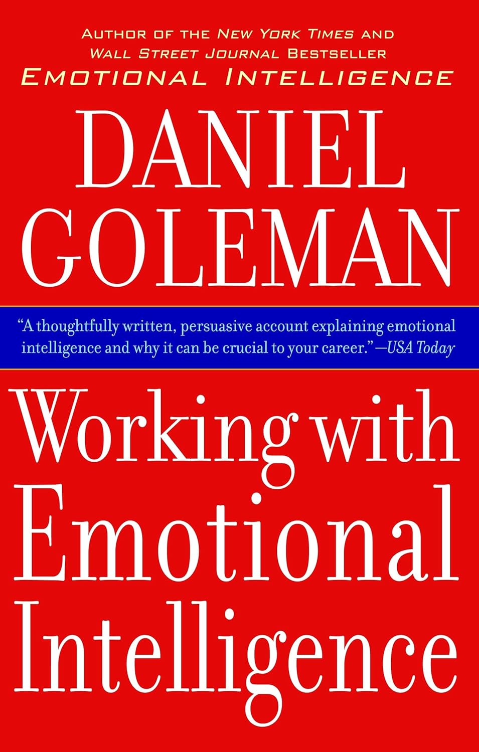 Buy Working With Emotional Intelligence (English, Paperback, Daniel Goleman) Online at Best Price - GlowMirror