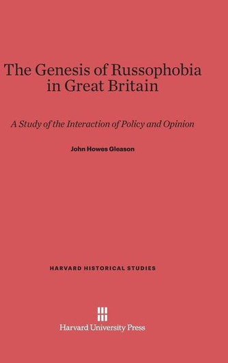 Buy The Genesis of Russophobia in Great Britain (English, Paperback) Online at Best Price - GlowMirror