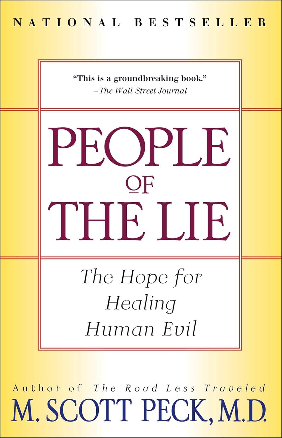 Buy People of the Lie: The Hope for Healing Human Evil (English, Paperback, M. Scott Peck) Online at Best Price - GlowMirror