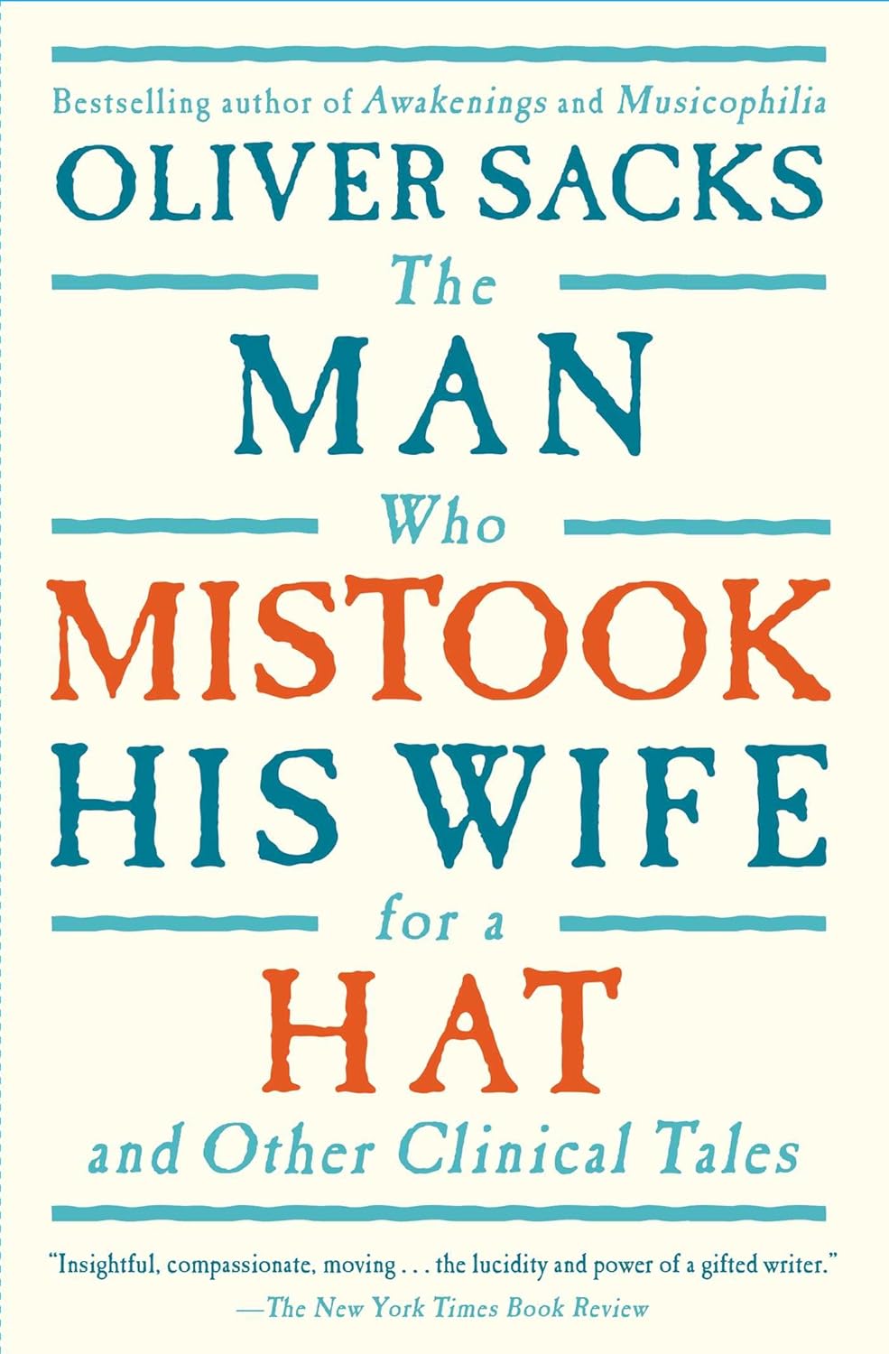 Buy The Man Who Mistook His Wife for a Hat (English, Paperback, Oliver Sacks) Online at Best Price - GlowMirror