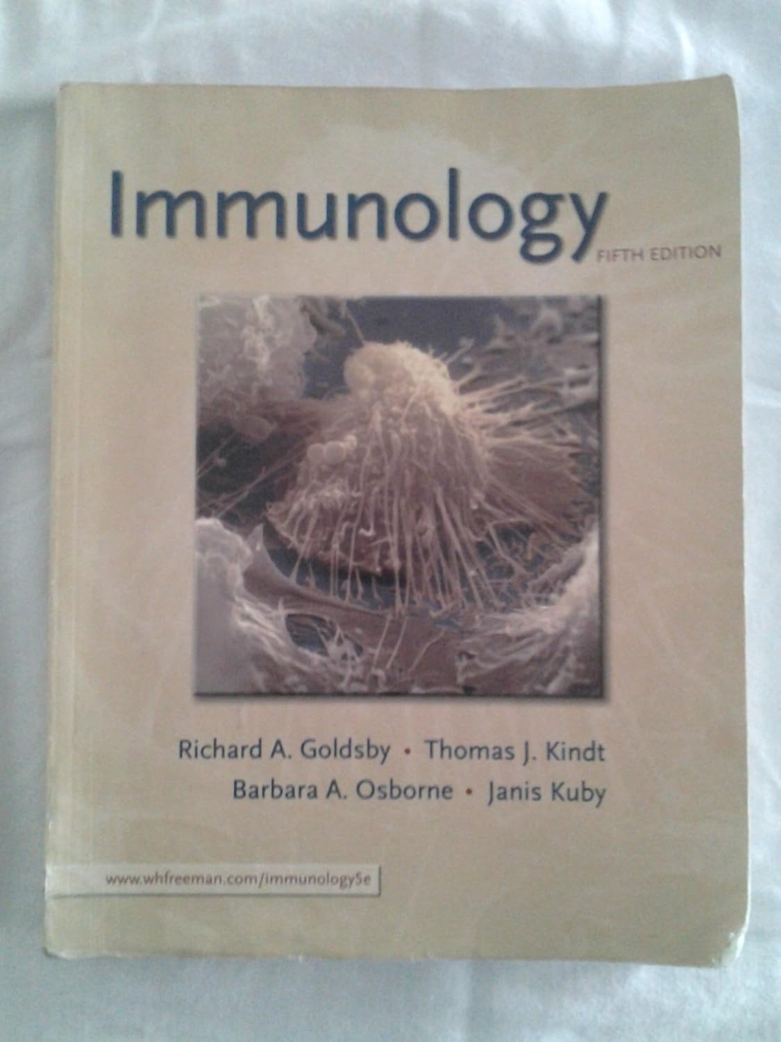 Immunology (English, Paperback, Richard A. Goldsby, Thomas J. Kindt, Barbara A. Osborne, Janis Kuby)
