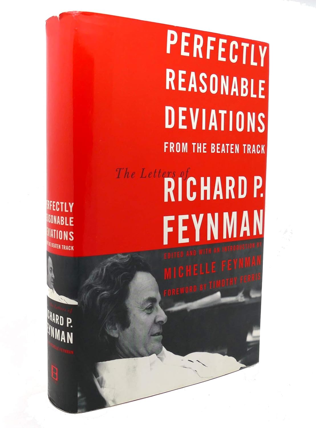 Buy Perfectly Reasonable Deviations from the Beaten Track: The Letters of Richard P. Feynman (English, Paperback, Richard P. Feynman) Online at Best Price - GlowMirror
