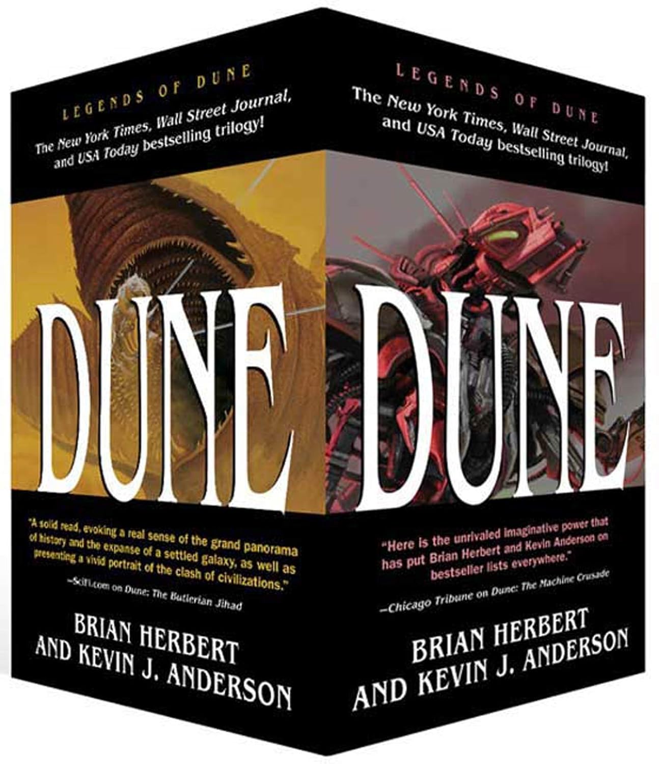 Buy Dune Boxed Mass Market Paperback Set #1: The Butlerian Jihad, the Machine Crusade, the Battle of Corrin (English, Paperback, Brian Herbert, Kevin J... Online at Best Price - GlowMirror