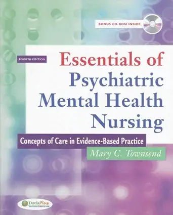 Buy Essentials of Psychiatric Mental Health Nursing: Concepts of Care in Evidence-Based Practice (English, Paperback, Mary C. Townsend) Online at Best Price - GlowMirror