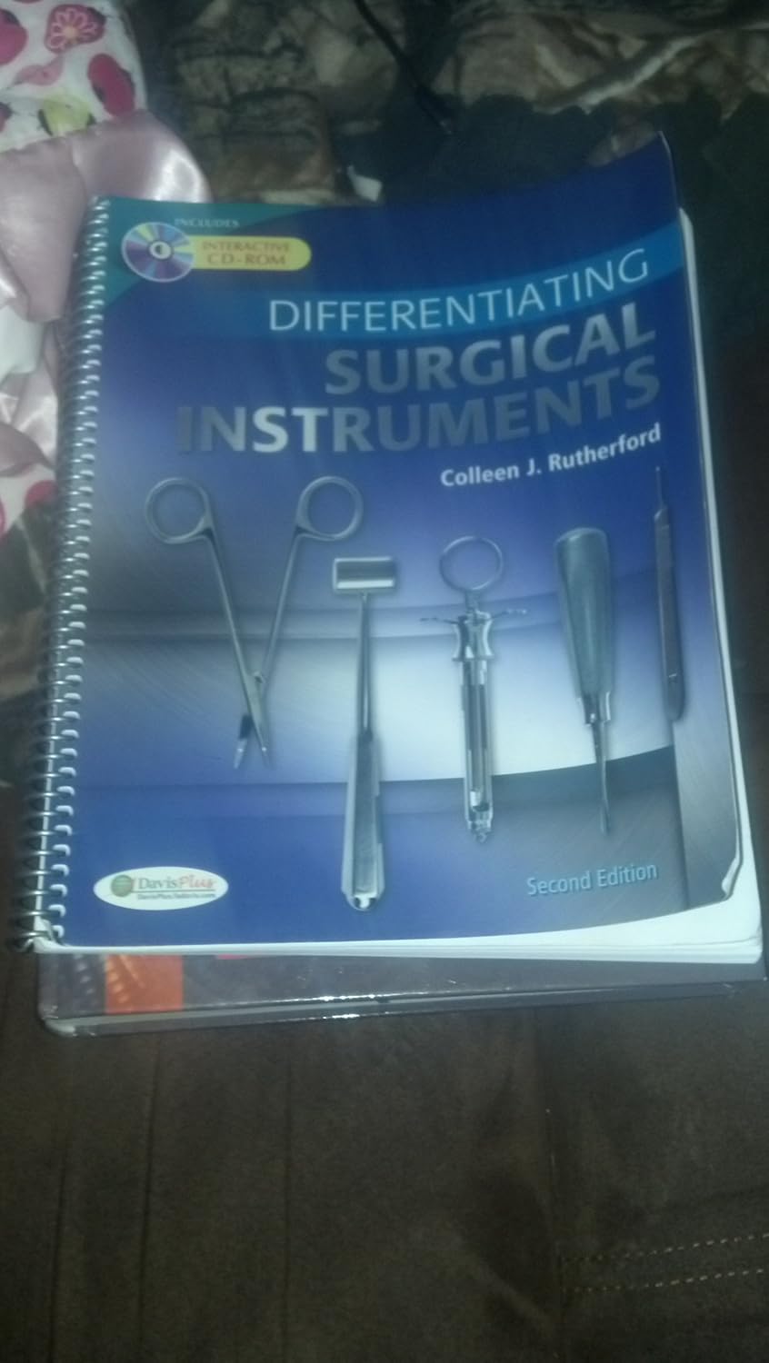 Buy Differentiating Surgical Instruments With CD ROM (English, Paperback, Colleen J Rutherford) Online at Best Price - GlowMirror