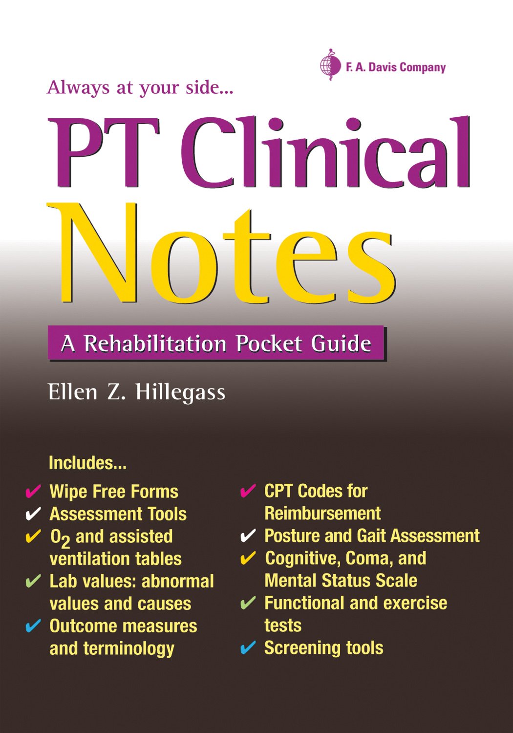Buy PT Clinical Notes: A Rehabilitation Pocket Guide (English, Paperback, Ellen Z. Hillegrass) Online at Best Price - GlowMirror