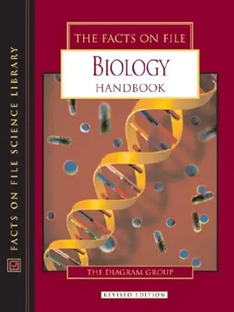 Buy The Facts on File Biology Handbook (Facts on File Science Handbooks) (English, Hardcover, The Diagram Group) Online at Best Price - GlowMirror