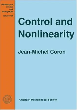 Buy Control and Nonlinearity: No. 136 (Mathematical Surveys and Monographs) (English, Paperback, Jean-Michel Coron) Online at Best Price - GlowMirror