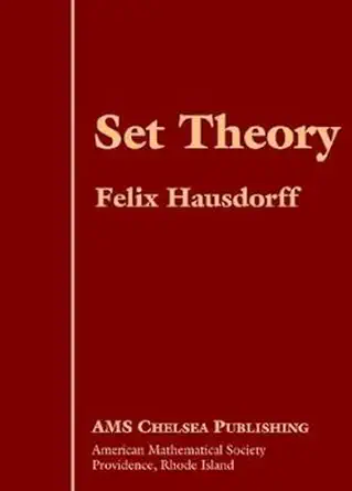 Buy Set Theory (AMS Chelsea Publishing) (English, Hardcover, Felix Hausdorff) Online at Best Price - GlowMirror