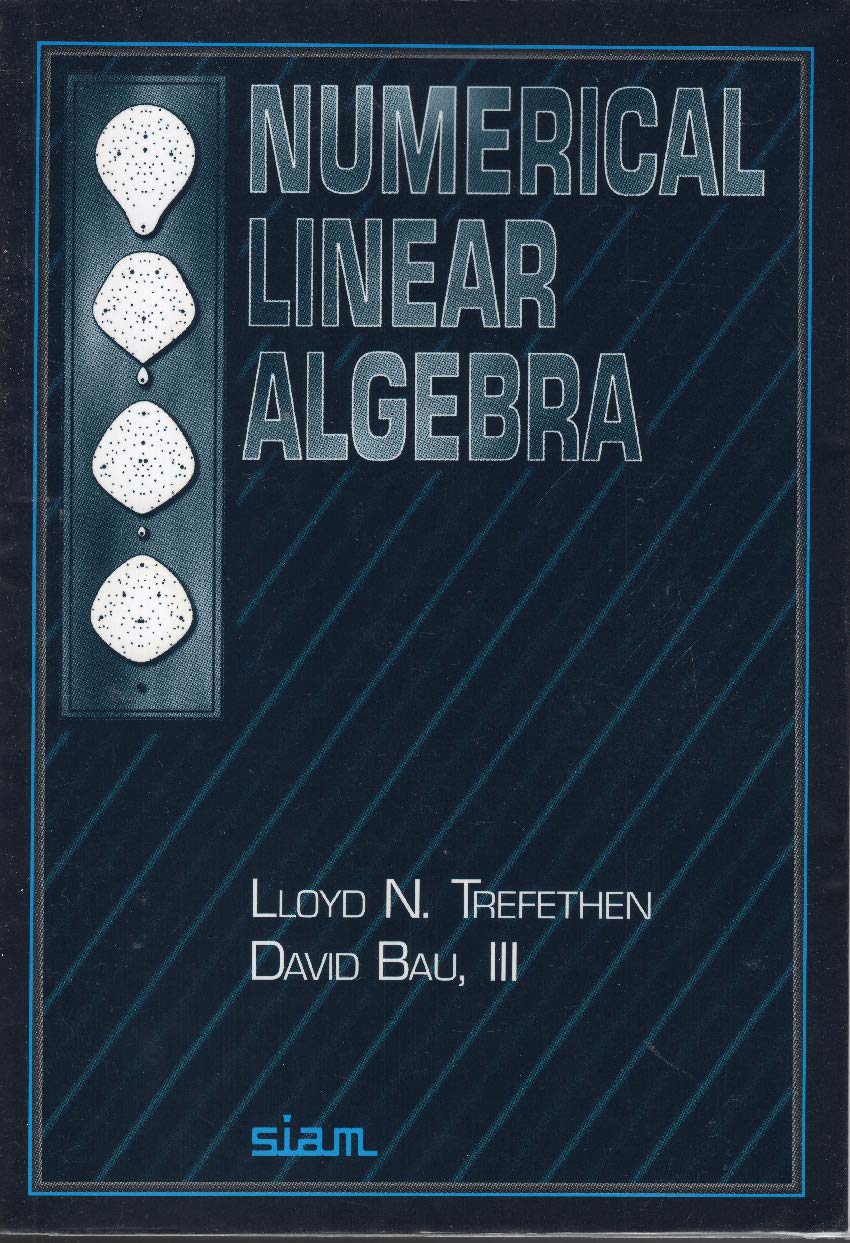 Buy Numerical Linear Algebra (English, Paperback, Lloyd N. Trefethen, David Bau III) Online at Best Price - GlowMirror