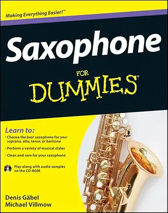 Buy Saxophone for Dummies (English, Paperback, Denis Gabel, Michael Villmow) Online at Best Price - GlowMirror