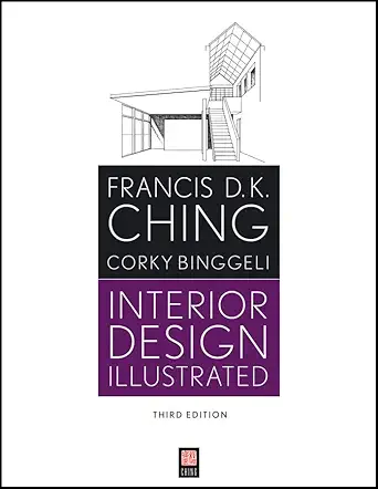 Buy Interior Design Illustrated (English, Paperback, Francis D. K. Ching, Corky Binggeli) Online at Best Price - GlowMirror