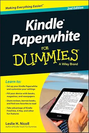 Buy Paperback Paperwhite for Dummies (English, Paperback, Leslie H. Nicoll) Online at Best Price - GlowMirror