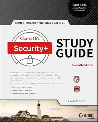 CompTIA Security+ Study Guide: Exam SY0-501, 7th Edition (English, Paperback) - Image 1 - GlowMirror