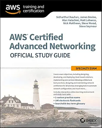 Buy Aws Certified Advanced Networking Official Study Guide: Specialty Exam (English, Paperback, Sidhartha Chauhan, James Devine, Alan Halachmi, Matt Le... Online at Best Price - GlowMirror