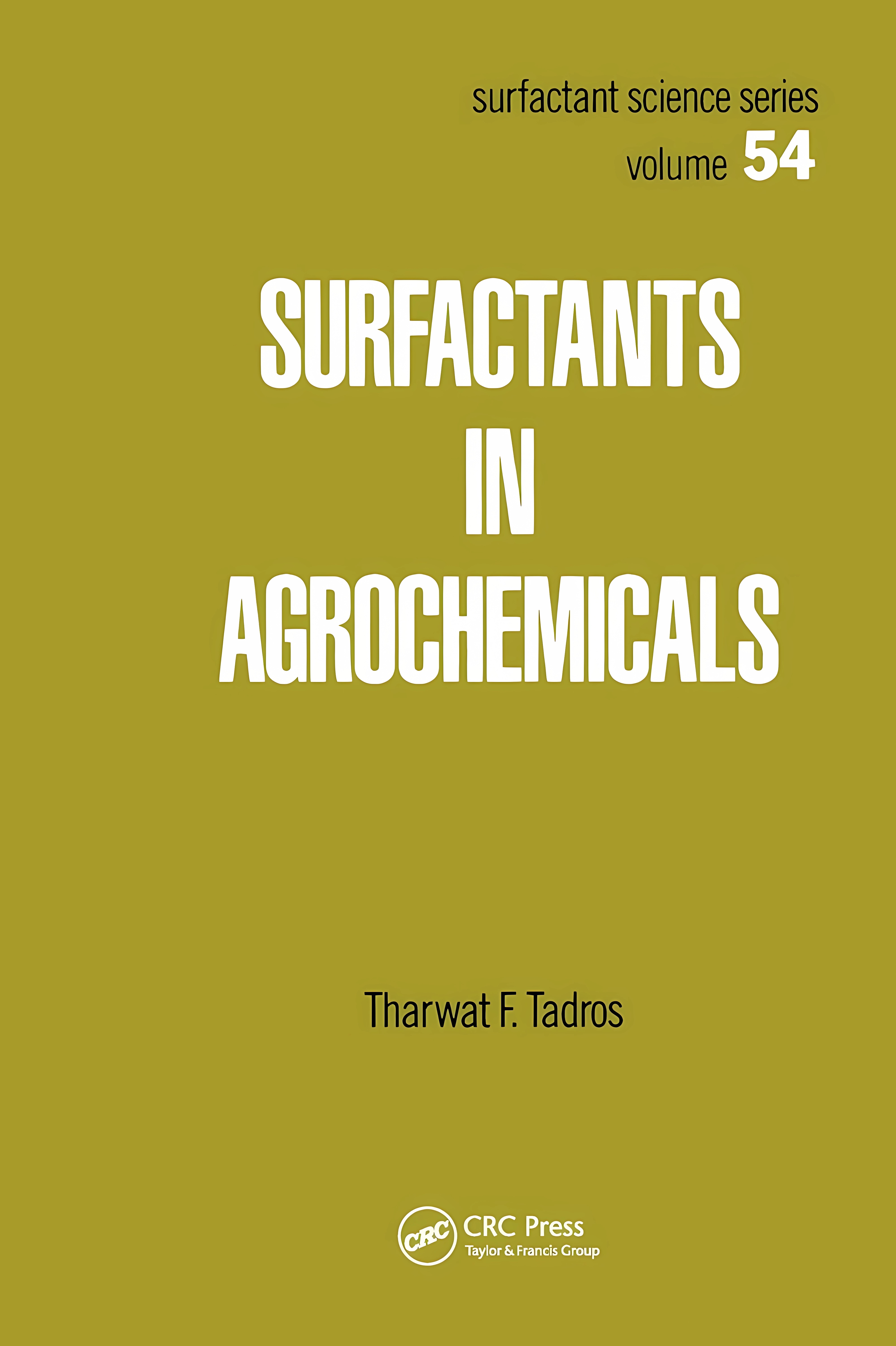 Buy Surfactants in Agrochemicals (English, Paperback, Tharwatf Tadros) Online at Best Price - GlowMirror
