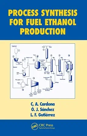 Buy Process Synthesis for Fuel Ethanol Production: 32 (Biotechnology and Bioprocessing) (English, Hardcover, C.A. Cardona, O.J. Sanchez, L.F. Gutierrez) Online at Best Price - GlowMirror