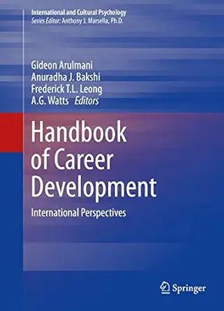 Buy Handbook of Career Development: International Perspectives (English, Paperback) Online at Best Price - GlowMirror