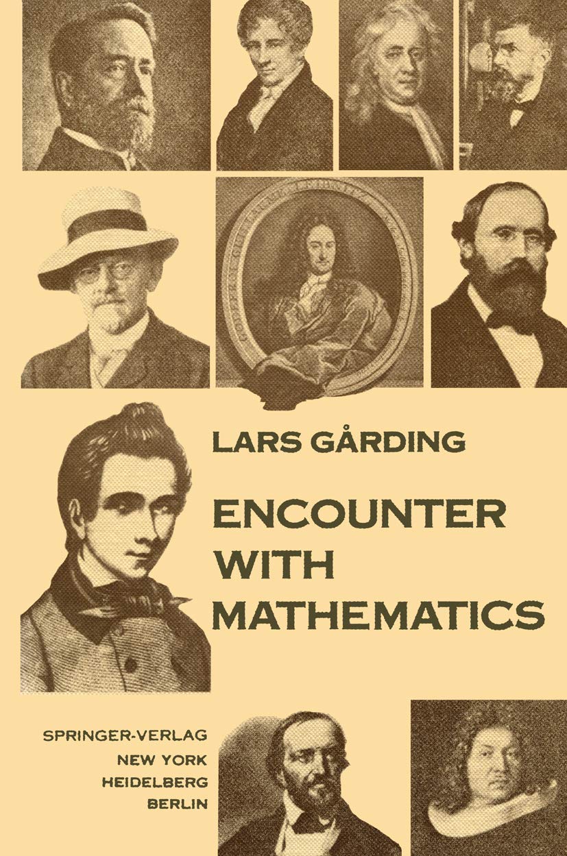 Buy Encounter With Mathematics (English, Hardcover, Lars Garding) Online at Best Price - GlowMirror