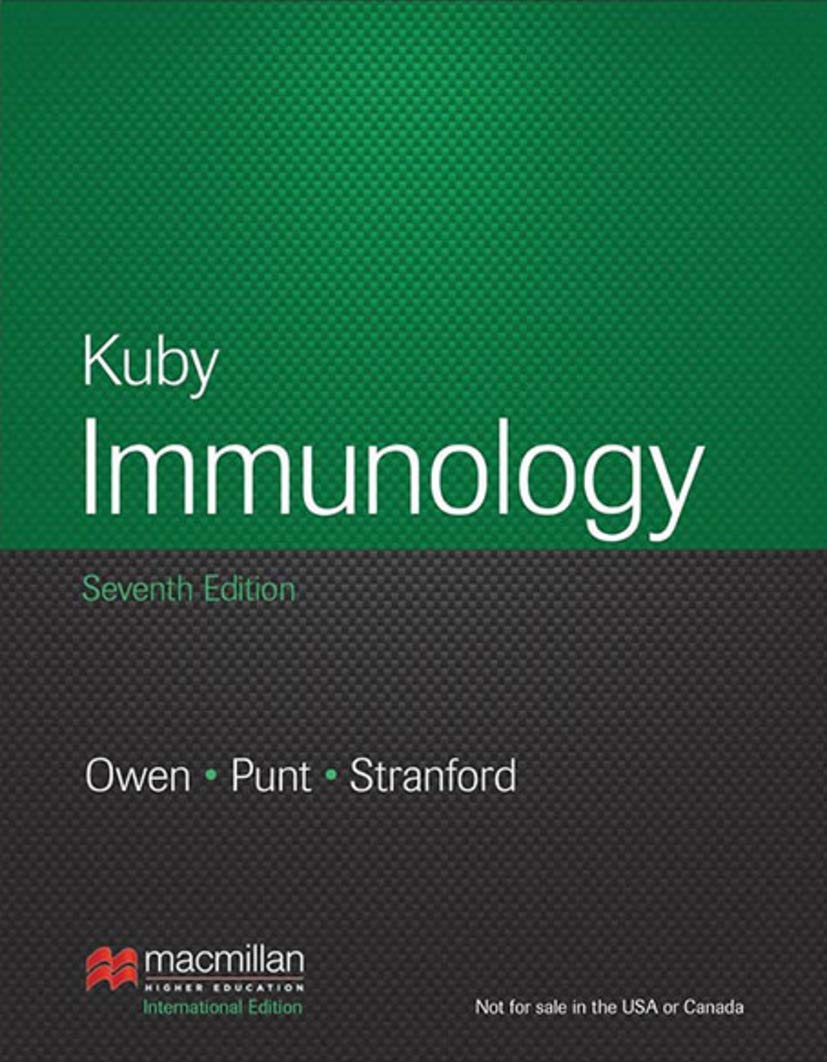 Buy Kuby Immunology: International Edition, Owen (English, Paperback, Judith A Owen, Jenni Punt, Sharon Stranford) Online at Best Price - GlowMirror