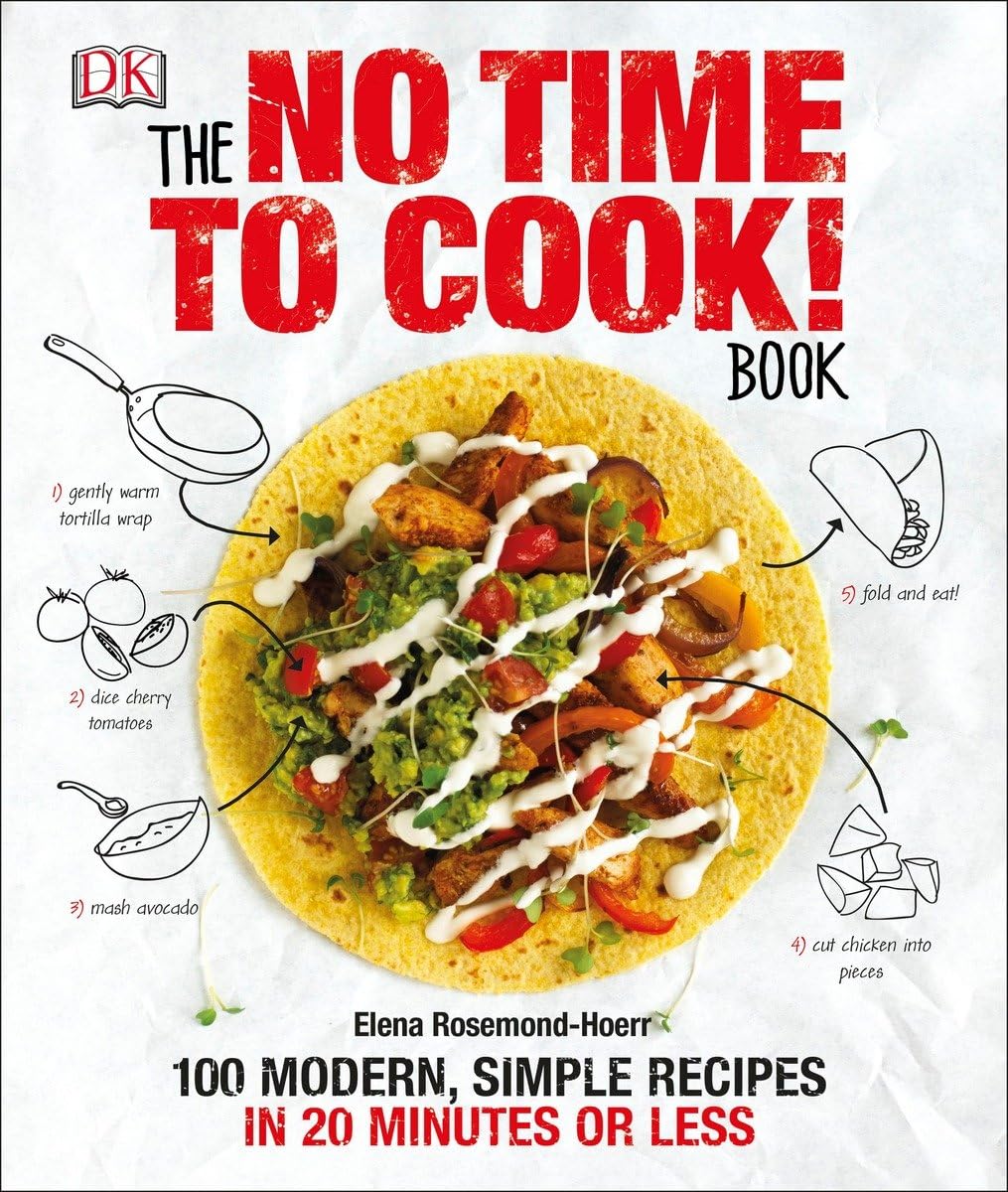 Buy The No Time to Cook! Book: 100 Modern, Simple Recipes in 20 Minutes or Less (English, Hardcover, Elena Rosemond-hoerr) Online at Best Price - GlowMirror