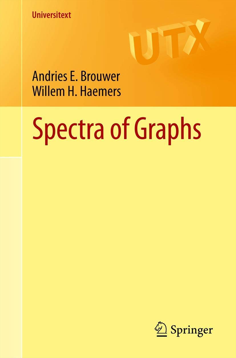 Buy Spectra of Graphs (Universitext) (English, Paperback, Andries E. Brouwer, Willem H. Haemers) Online at Best Price - GlowMirror
