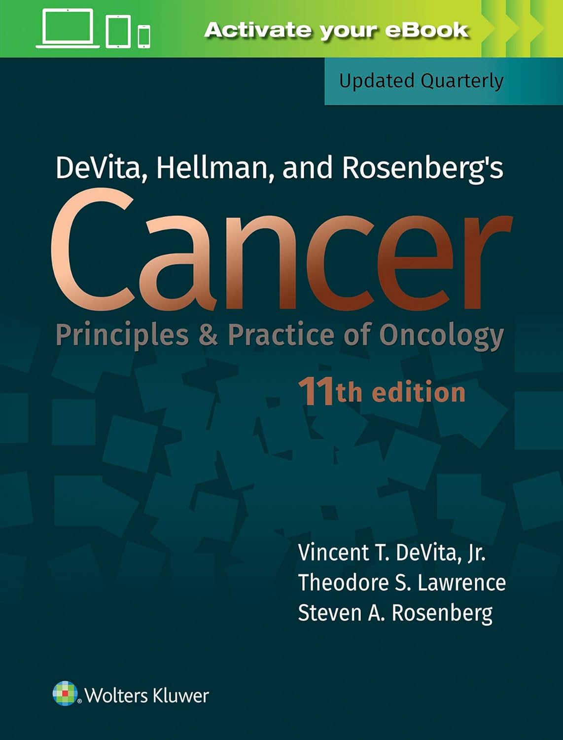 Buy Devita Hellman AND Rosenbergs Cancer Principles AND Practice OF Oncology 11ED (HB 2019) (English, Hardcover, Devita V. T.) Online at Best Price - GlowMirror