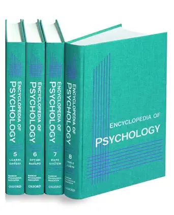 Buy Encyclopedia of Psychology (English, Hardcover, Alan E. Kazdin) Online at Best Price - GlowMirror