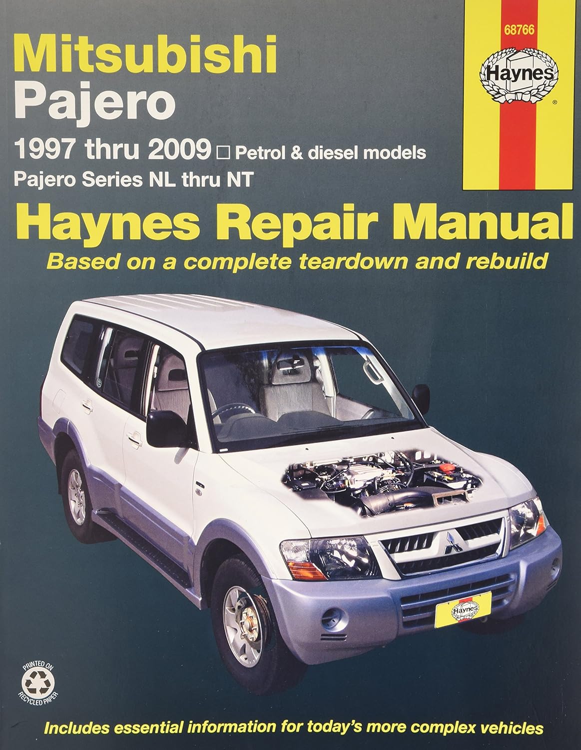 Buy Mitsubishi Pajero Automotive Repair Manual: 97-09 (Haynes Automotive Repair Manuals) (English, Paperback) Online at Best Price - GlowMirror