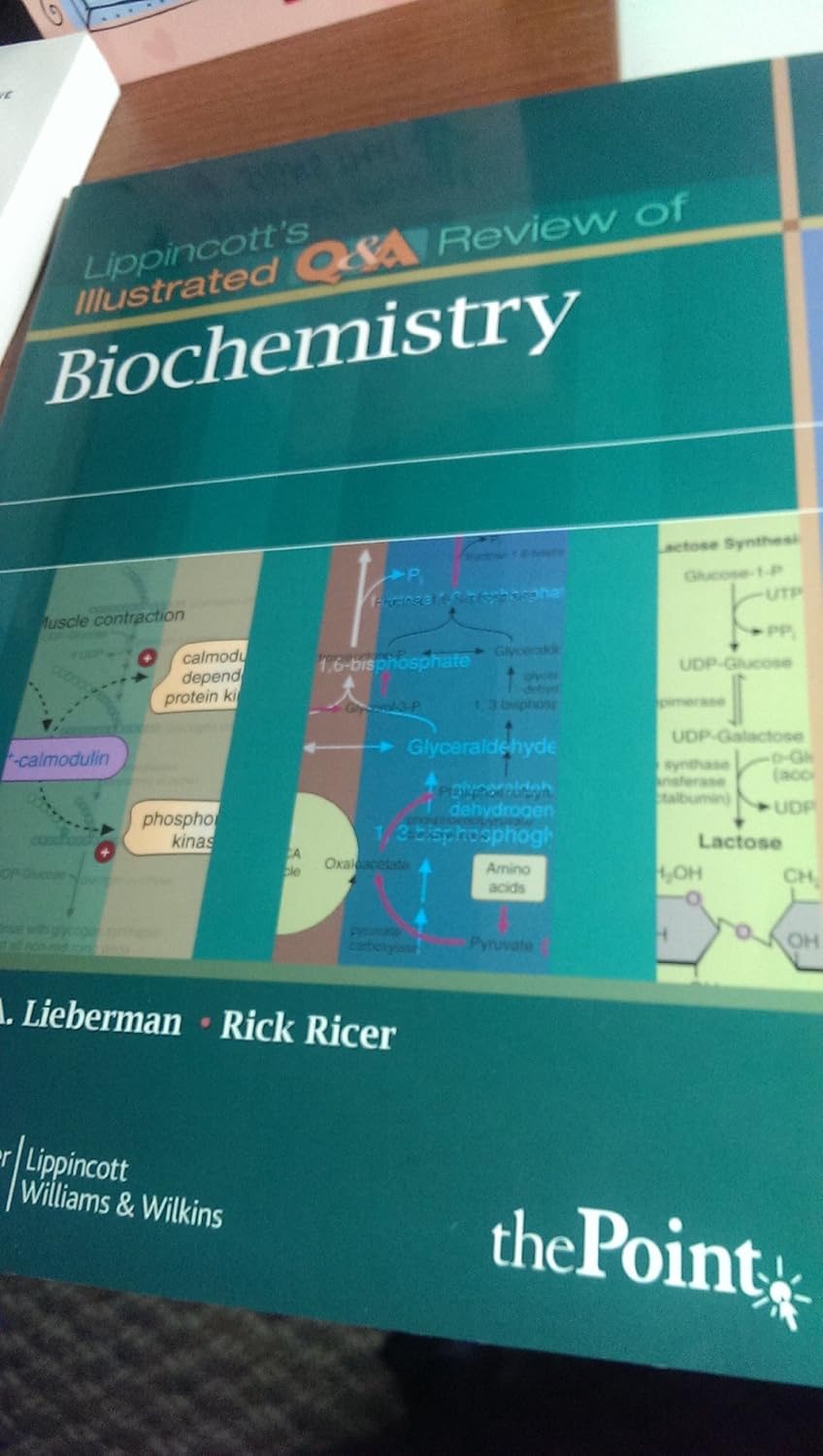Buy Lippincott's Illustrated Q & A Review of Biochemistry (English, Paperback, Michael A. Lieberman, Rick Ricer) Online at Best Price - GlowMirror