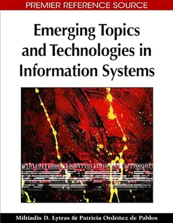 Buy Emerging Topics and Technologies in Information Systems (English, Hardcover) Online at Best Price - GlowMirror