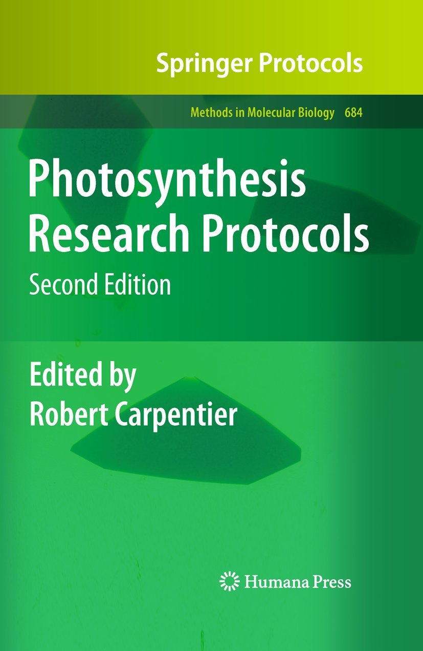 Buy Photosynthesis Research Protocols: 684 (Methods in Molecular Biology) (English, Paperback, Robert Carpentier) Online at Best Price - GlowMirror