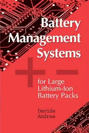 Buy Battery Management Systems for Large Lithium Battery Packs (English, Paperback, Davide Andrea) Online at Best Price - GlowMirror