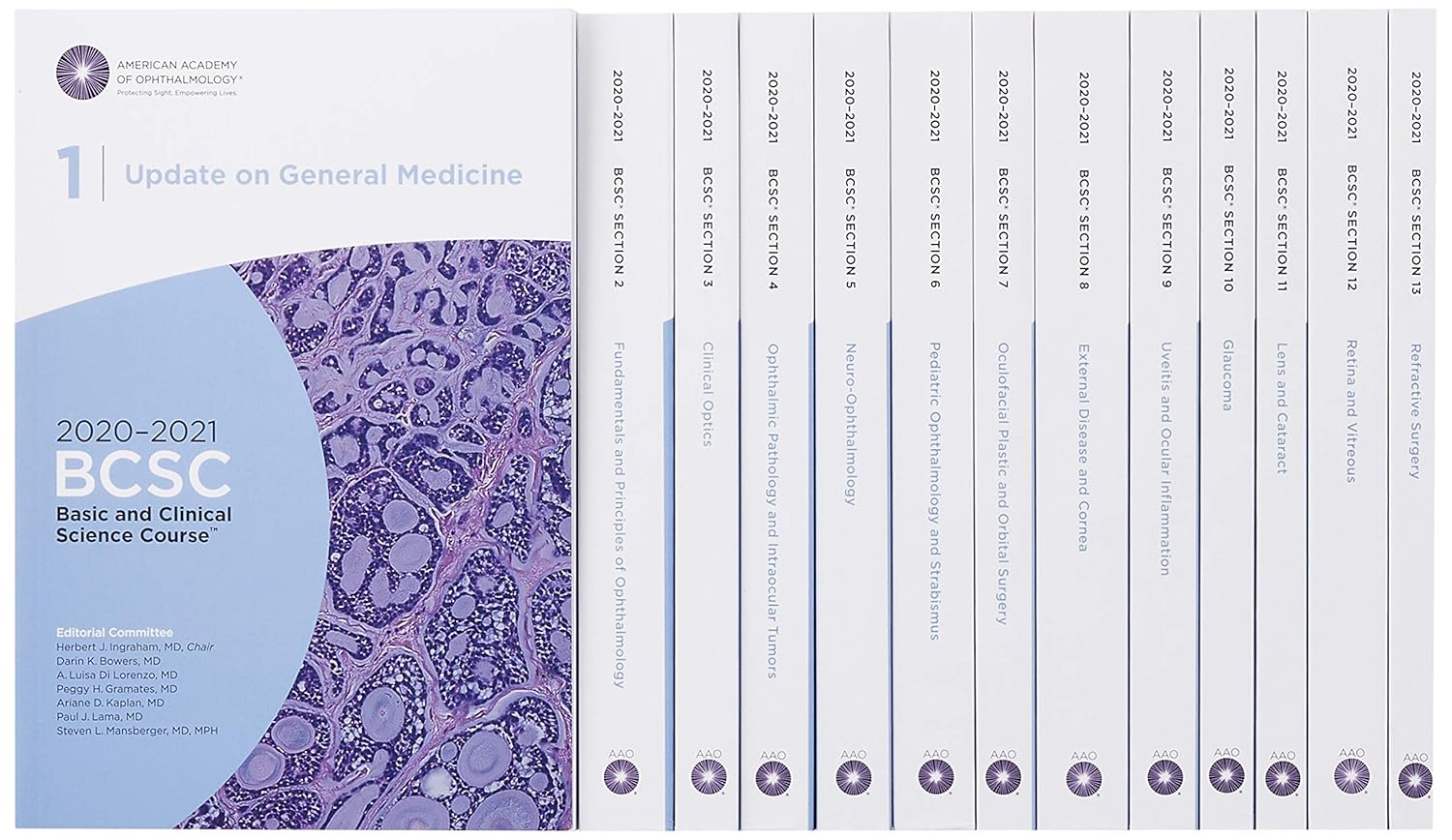Buy 2020-2021 Basic and Clinical Science Courseâ„¢ (BCSC), Complete Set (English, Paperback, AAO) Online at Best Price - GlowMirror